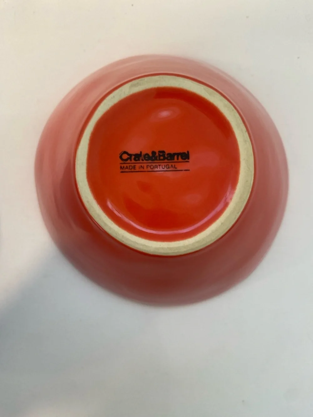 (2) Crate&Barrel rustic bowls